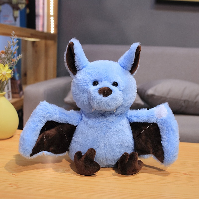 1pc 24CM Cartoon Bat Plush Toy Dark Elf Cute Bat Baby Soft Personality With Sleep Storytelling Plush Toy Gift For Children Kids