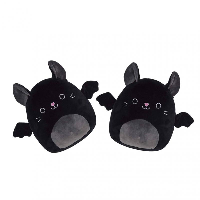 Lovely Cartoon Animal Stuffed Toys Cute Black Bat Cat Shaped Soft Plush Pillows Doll Girls Valentine Day Gifts Ornament Kids Toy