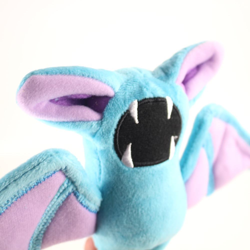 Anime Plush Toy Soft Stuffed Blue Bat Doll Animal Cute toys gift for little baby and kids