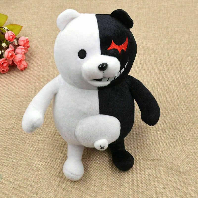 Dangan Ronpa Super Danganronpa 2 Monokuma Bear Plush Toy Anime Plushie Monomi Stuffed Animals Doll Birthday Gifts for Children