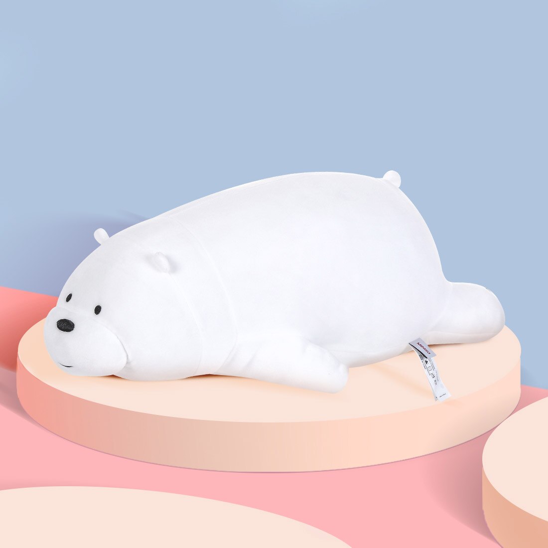 Miniso Ice Bear Soft Stuffed Plush Toy  - World of plushies