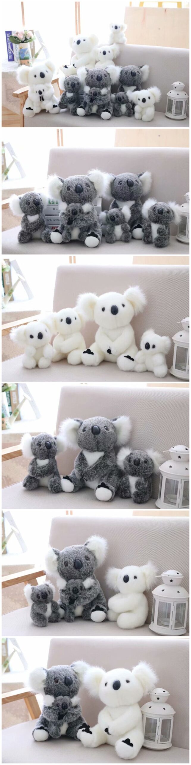 13-40cm Plush Toys Koala Doll New Arrival baby parent-child-toys Soft-Doll Gift Stuffed Plush friends Girls Koala-Bear WJ577
