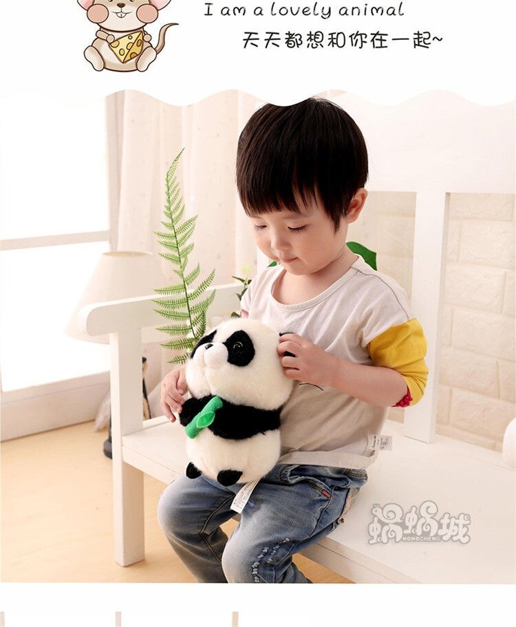 China National Treasure Panda Plush Teddy Bear Plush Toy Cute Girl's Day Gift