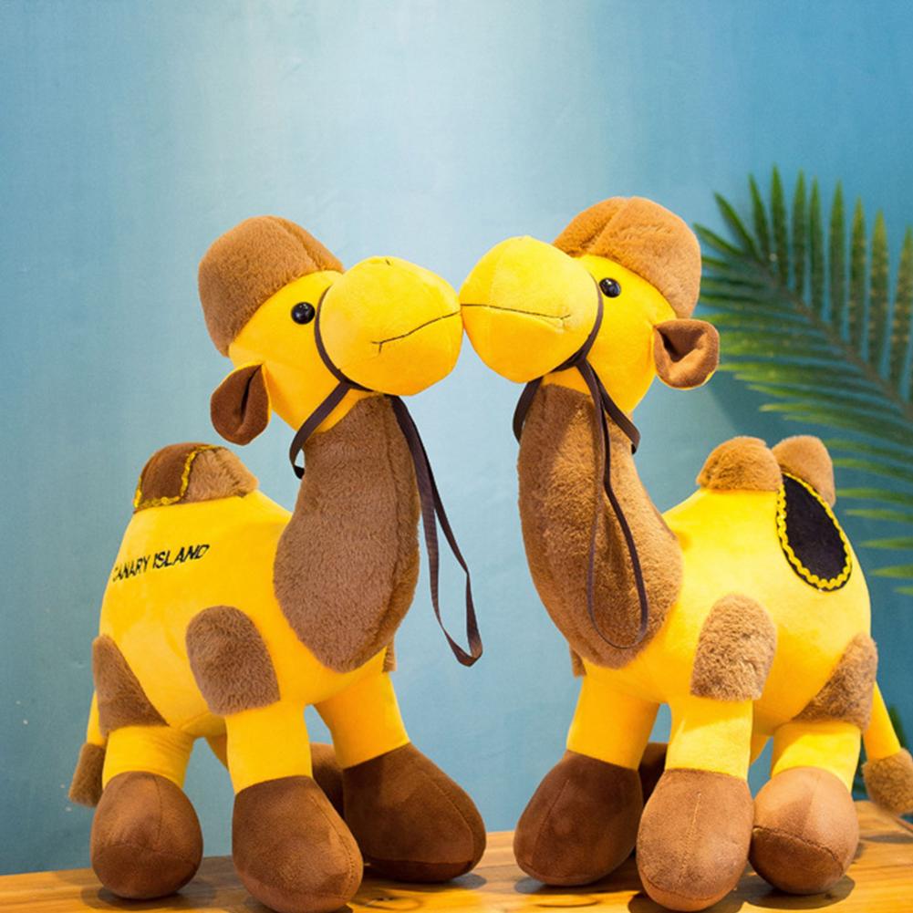 Plush Camel Soft Toys Dromedary Hump/double Plush Toy Stuffed Animals Toys For Children Birthday Gifts Desert Camel Doll
