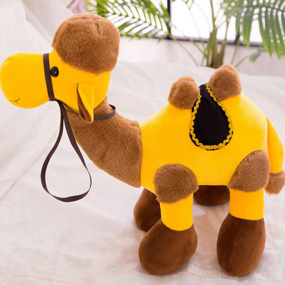 Plush Camel Soft Toys Dromedary Hump/double Plush Toy Stuffed Animals Toys For Children Birthday Gifts Desert Camel Doll