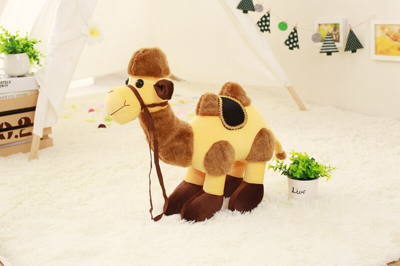 New desert simulation camel plush toy creative camel doll doll cute rag doll pillow super cute alpaca boy doll travel souvenir g