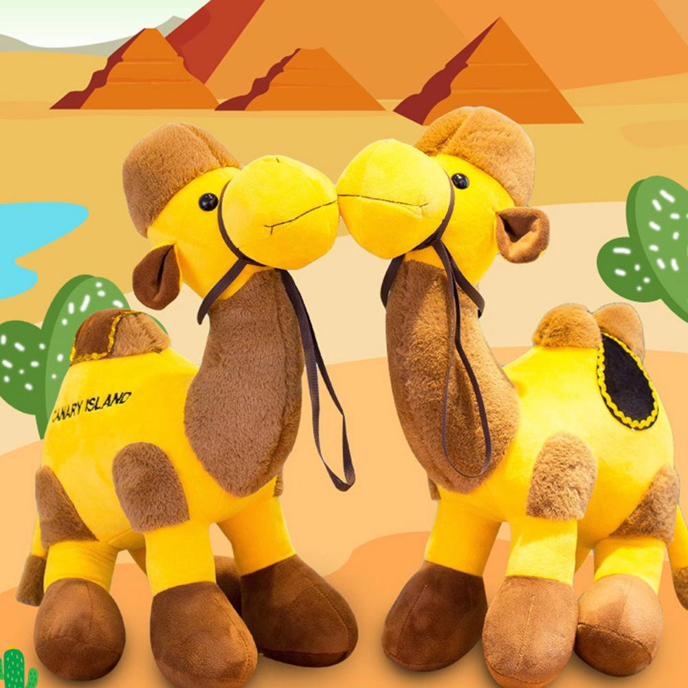 Plush Camel Soft Toys Dromedary Hump/double Hump Plush Toy Stuffed Animals Toys For Children Birthday Gifts Desert Camel 30-50cm