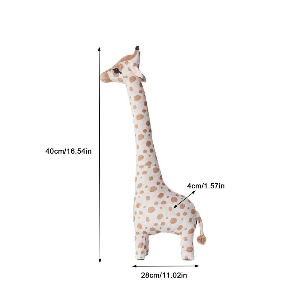 67cm size simulation giraffe plush toy soft stuffed animal giraffe sleeping doll boy girl birthday gift children's toy