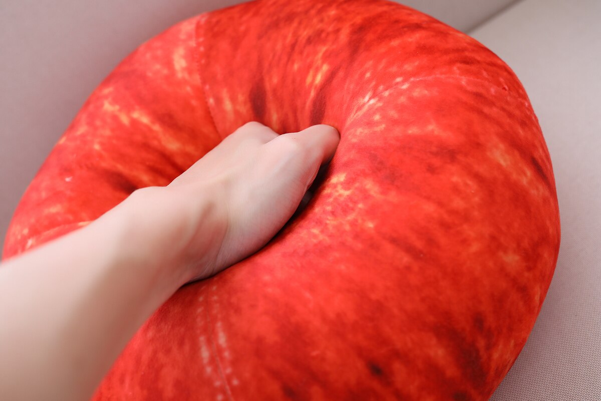 Cartoon Simulation Fruit Plush Toy Plush Pillow Apple Peach Pear Stuffed Plush Food Girl Gifts Toys for Children Home Decor