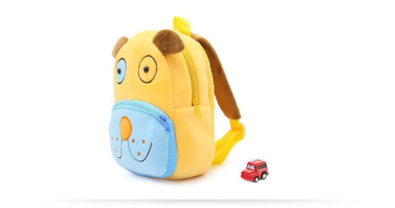 Hot Kindergarten Kids Animal Backpacks Baby Girls Boys Cute Schoolbag Plush Backpack Children Cartoon Toys Gifts School Bags