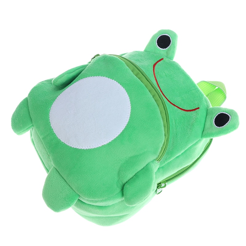 Mini Cartoon Frog School Bag Baby Backpack Mochila children's School Bags Kids Plush Backpack For Birthday Christmas Gift