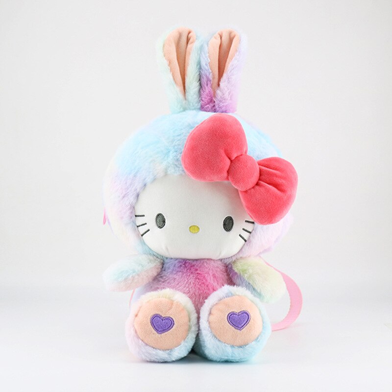New Colorful Hot Cat Anime 40cm Plush Kawaii Backpack Cosplay Cartoon Girl Handbag Mochila Bag Best Gifts Toys