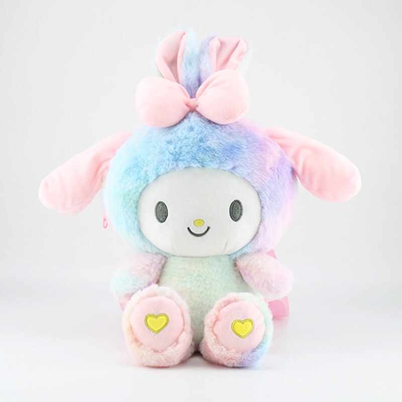 New Colorful Hot Cat Anime 40cm Plush Kawaii Backpack Cosplay Cartoon Girl Handbag Mochila Bag Best Gifts Toys