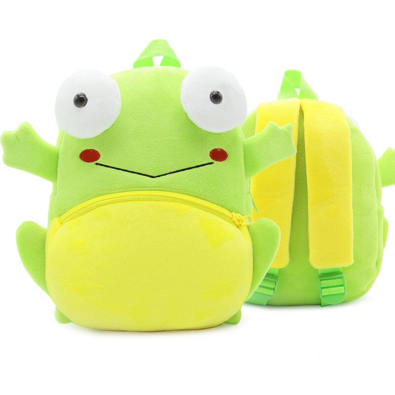 frog stuffed animal backpack