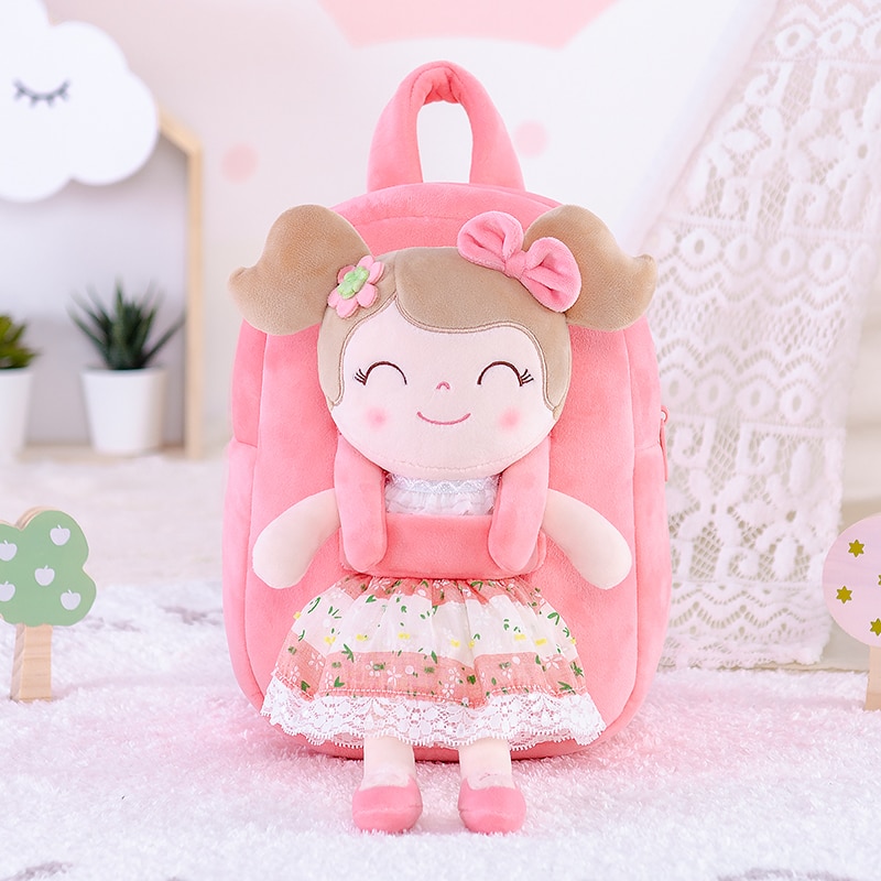 Gloveleya Doll Spring Girl Soft Plush Backpack
