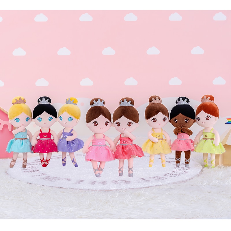 Gloveleya Soft Plush Dolls 2020 Ballet Dancer Dolls Dreaming Girl Dolls for Kids Cloth Toys Birthday Gifts Ballet Girl Toys