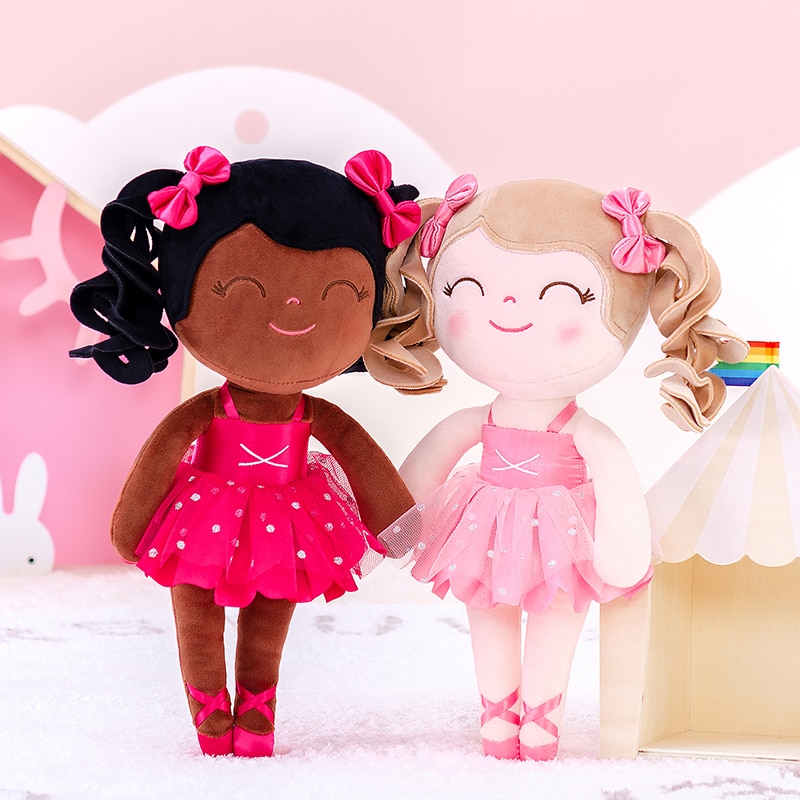 Gloveleya Plush Toys 2020 New Design Ballet Dancer Dolls Curls Dolls Dreaming Girl Gifts for Kids Soft Toys Girl‘s Birthday Gift