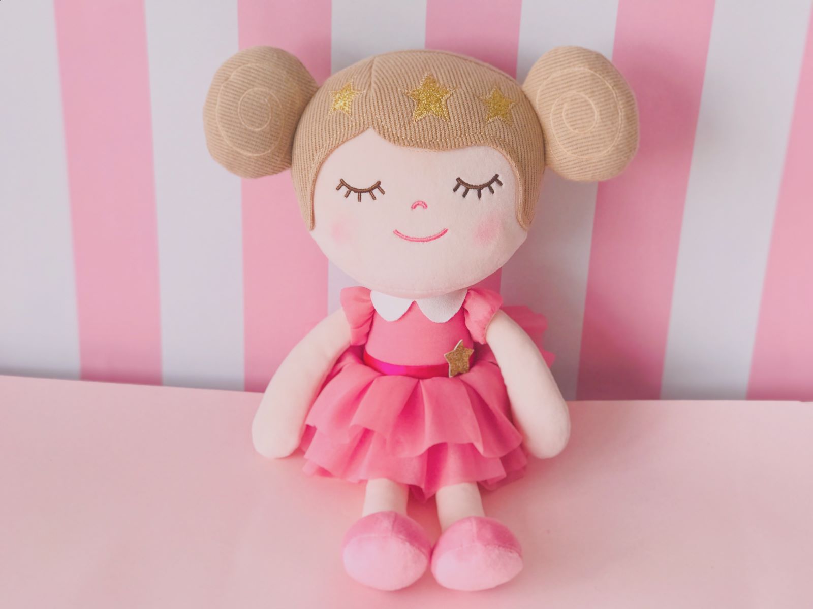 Gloveleya Soft Plush Dolls Dream Princess Lilac Princess Baby Girl Gifts Dream Girl Dolls Kids Plush Toy Birthday Gift for Girls