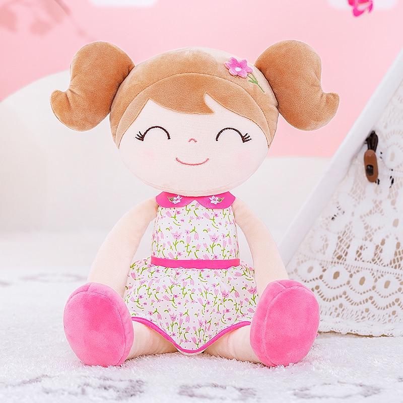 Gloveleya Dolls Stuffed Toys Baby Gifts Kids Rag Doll Flower Fairy Doll Plush Toy For Baby Girls Soft Plush Toys