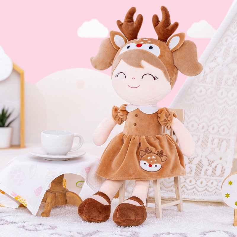 Gloveleya Plush Dolls Stuffed Animal Toys for Girls Soft Toys for Baby Gifts Forest Animal Dolls Plush GIfts for KIds