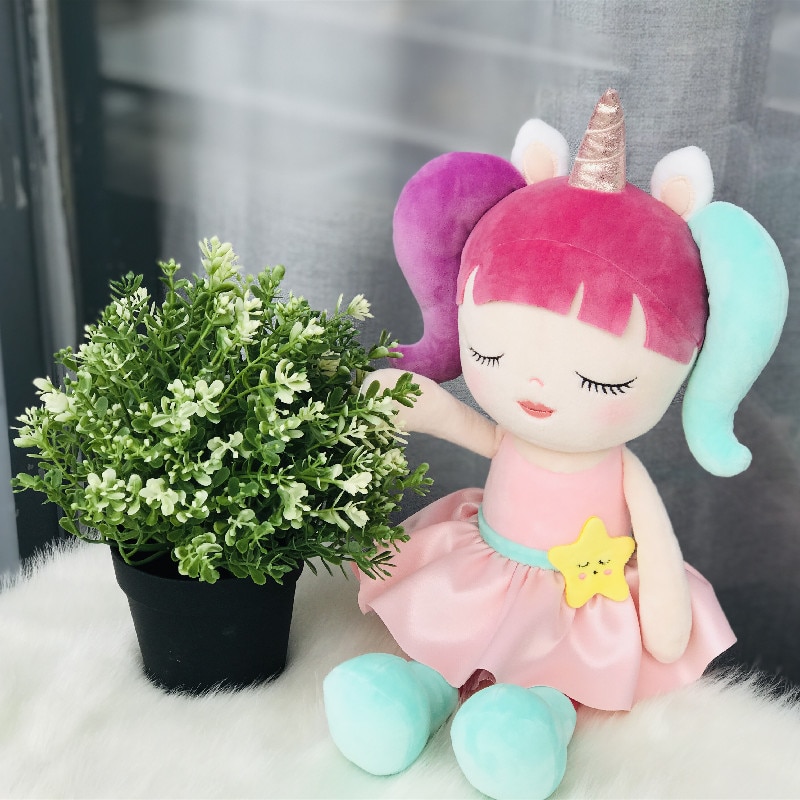 Lazada Dolls Stuffed Animal Dolls Unicorn Plush Toys Baby Girl Gifts Kids Cloth Toys KIds Rag Doll Magical Princess Doll