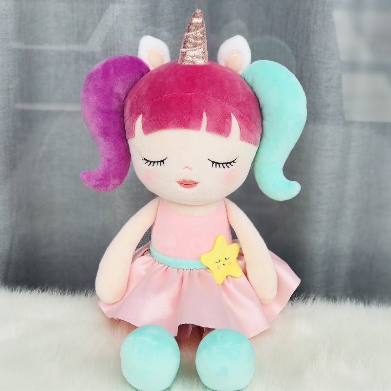 Lazada Dolls Stuffed Animal Dolls Unicorn Plush Toys Baby Girl Gifts Kids Cloth Toys KIds Rag Doll Magical Princess Doll