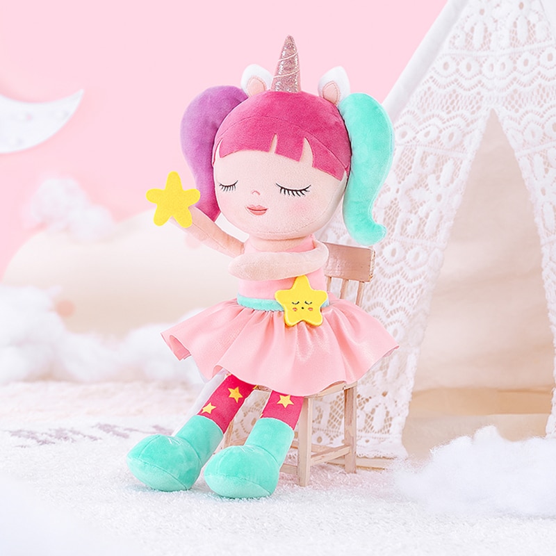 Lazada Dolls Stuffed Animal Dolls Unicorn Plush Toys Baby Girl Gifts Kids Cloth Toys KIds Rag Doll Magical Princess Doll