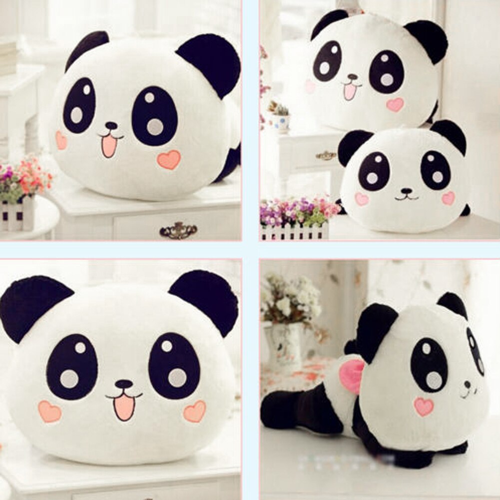 20cm Panda Plush Doll Toy Pillow Soft Animal Giant Panda Body Pillows Stuffed Bolster Children Birthday Christmas Gift