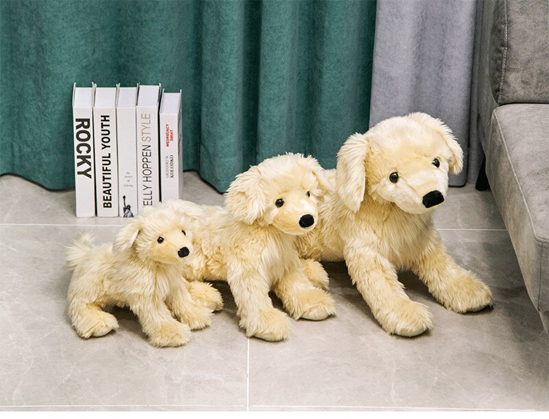 50X45cm New Creative Simulation Plush Stuffed Toy Dog Doll Children's Day Gift for Kids and Girl Friend