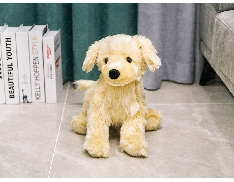 50X45cm New Creative Simulation Plush Stuffed Toy Dog Doll Children's Day Gift for Kids and Girl Friend