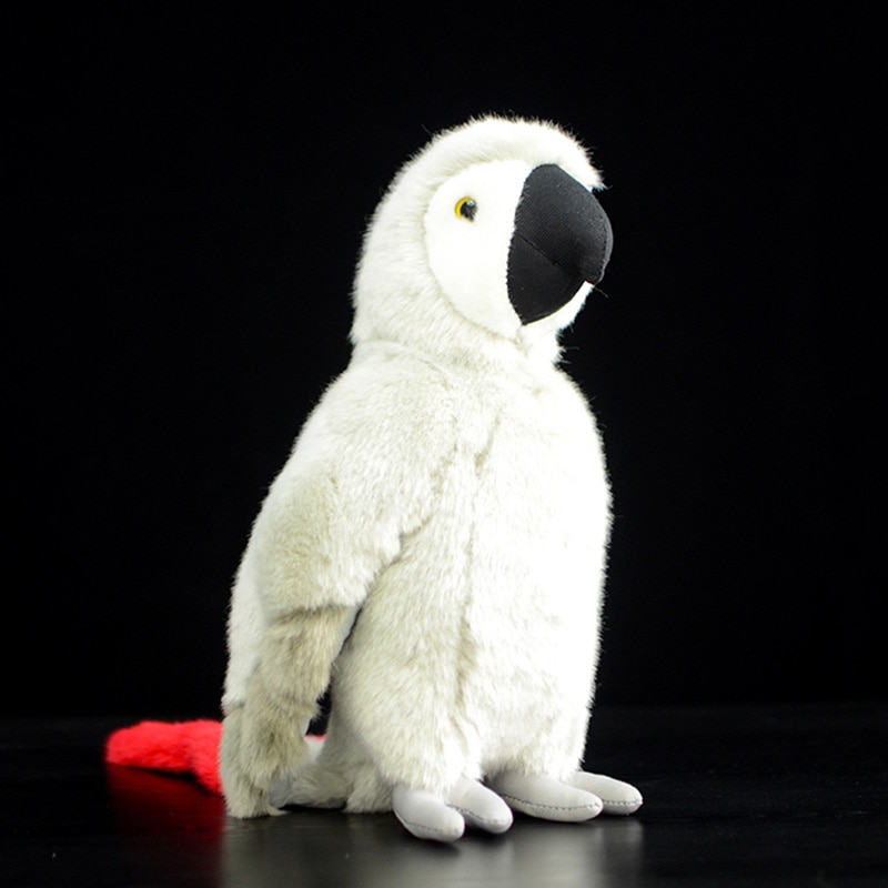White Macaw Stuffed Plush Toy