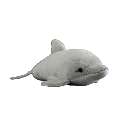 Grey Dolphin Soft Stuffed Plush Toy