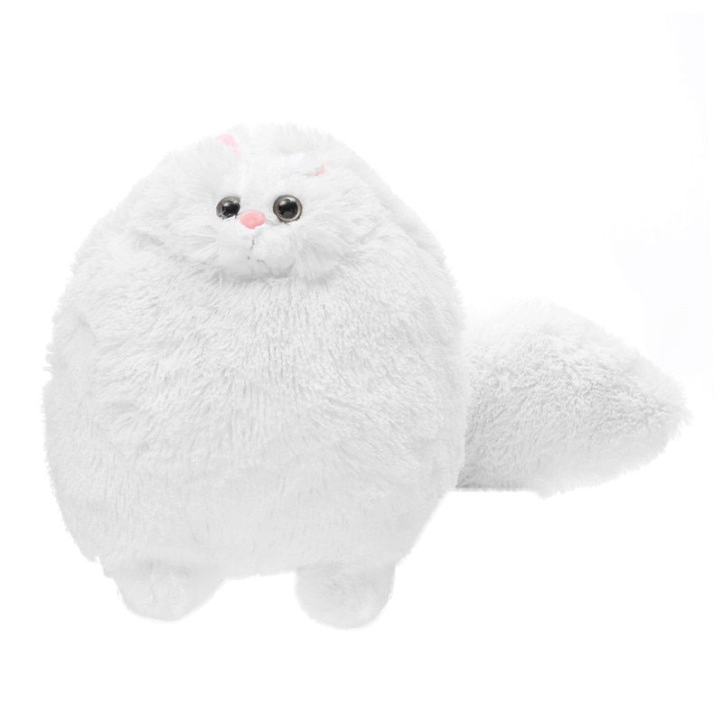 30cm Good Quality Fun Fluffy Cats Persian Cat Pembroke Pillow Peluches Stuffed Doll Soft Plush Kid Toy Gift