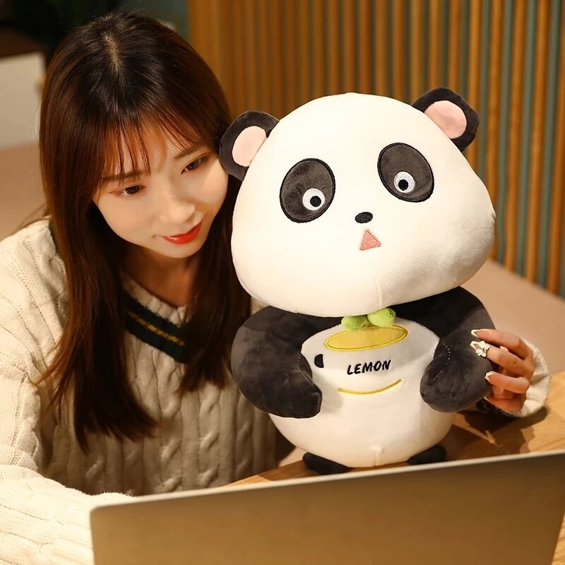 25/40cm New Lovely BabyBus Panda Plush Toys Hobbies Cartoon Animal Stuffed Toy Dolls for Girl Boys Baby Birthday Christmas Gift