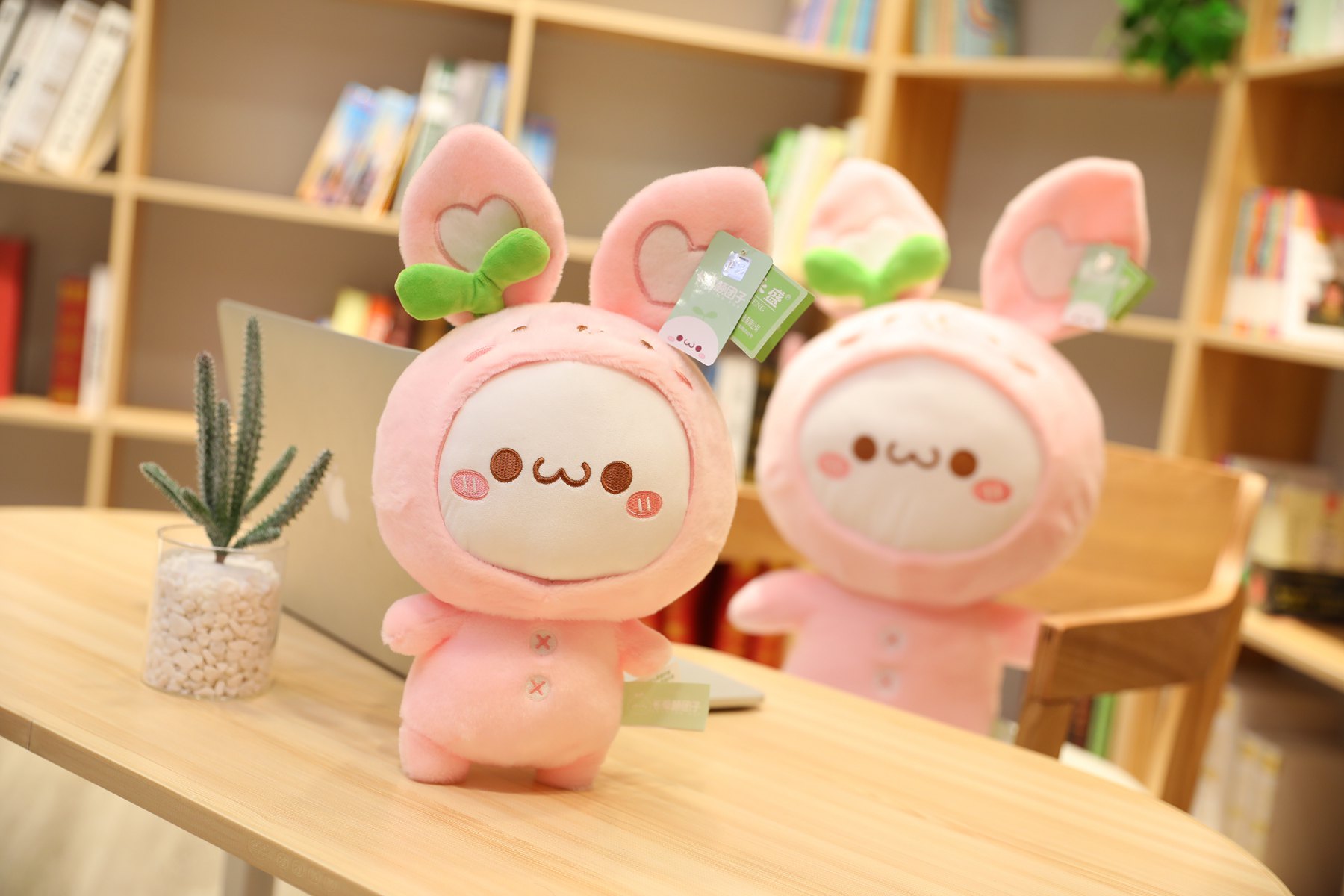 30-65cm Creative Kawaii Rabbit Dumpling Toys Stuffed Lovely Animal Plush Doll for Kids Children Soft Pillow Nice Gifts for Girls