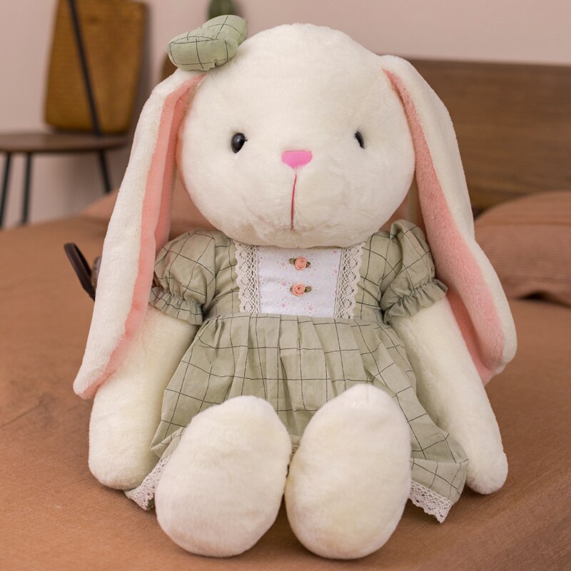 New 35/50cm Kawaii Rabbit Plush Toys Lovely Cartoon Animal Pillow Stuffed Dolls for Children Kids Birthday Gifts for Lovers