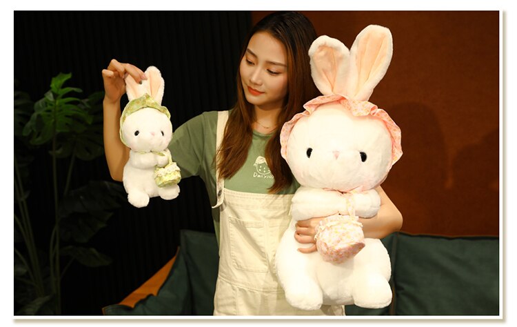 28/50cm Toy Plush &Stuffed Cute Animal Soft Rabbit Toy Doll Girls Sleep Toy Room Decoration Doll Birthday Valentines Day Gift