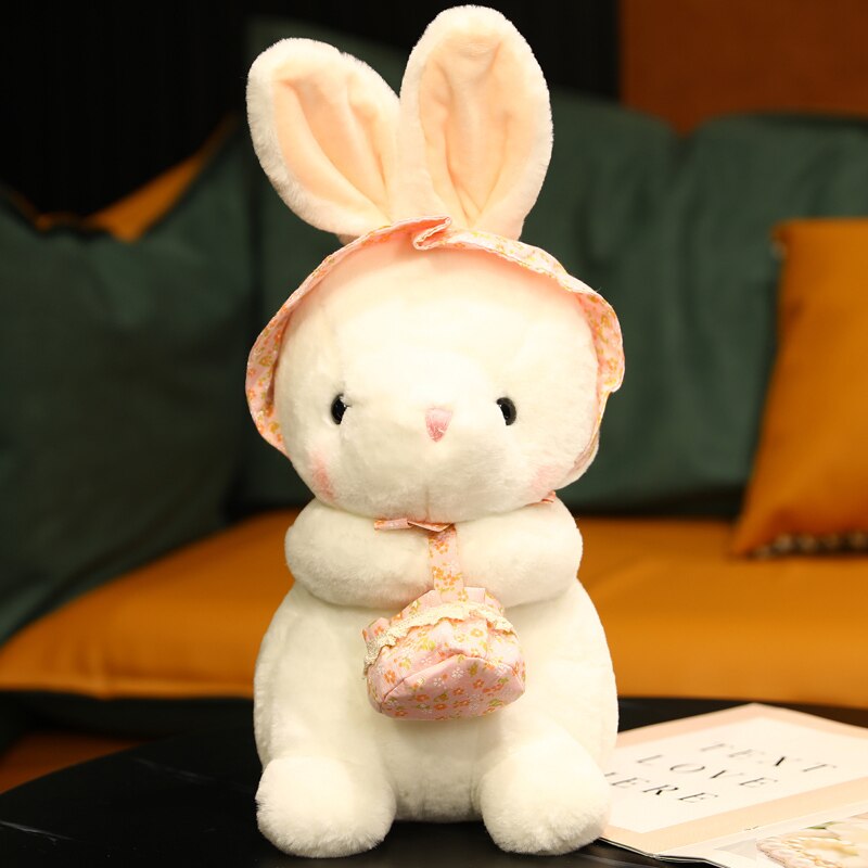 28/50cm Toy Plush &Stuffed Cute Animal Soft Rabbit Toy Doll Girls Sleep Toy Room Decoration Doll Birthday Valentines Day Gift