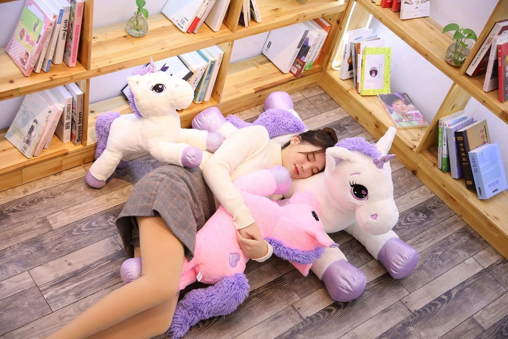 2019 New Arrival Lovely Unicorn Plush Toys Soft Stuffed Cartoon Unicorn Dolls Cute Animal Horse Toys for Children Girls gift