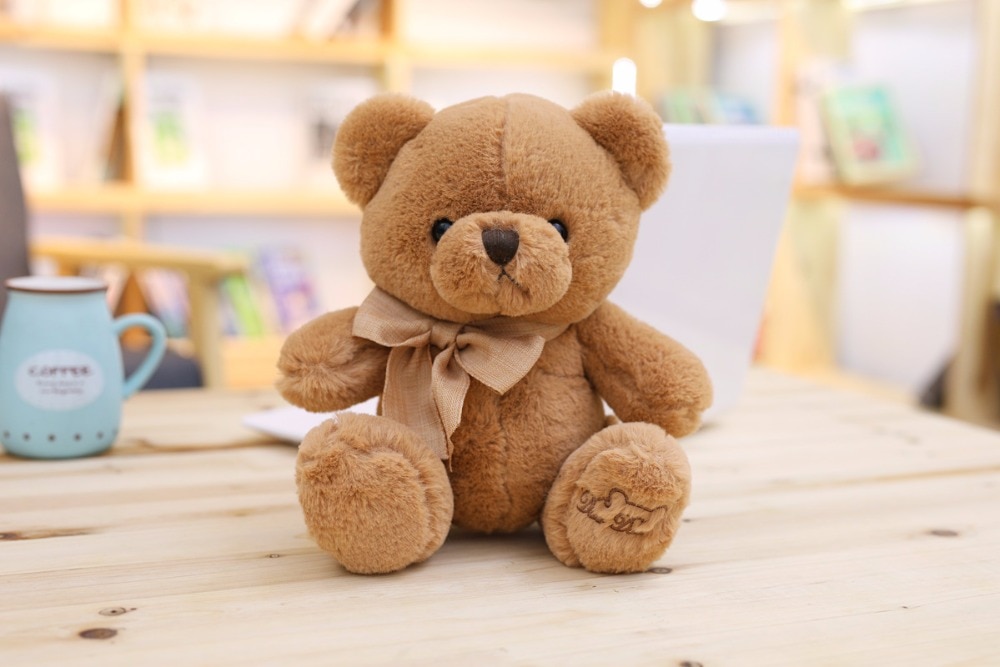 Babiqu 1pc 20cm Lovely Teddy Bear Plush Toy Kawaii Toys for Children Stuffed Cartoon Animal Dolls Kids Cute Birthday Gift