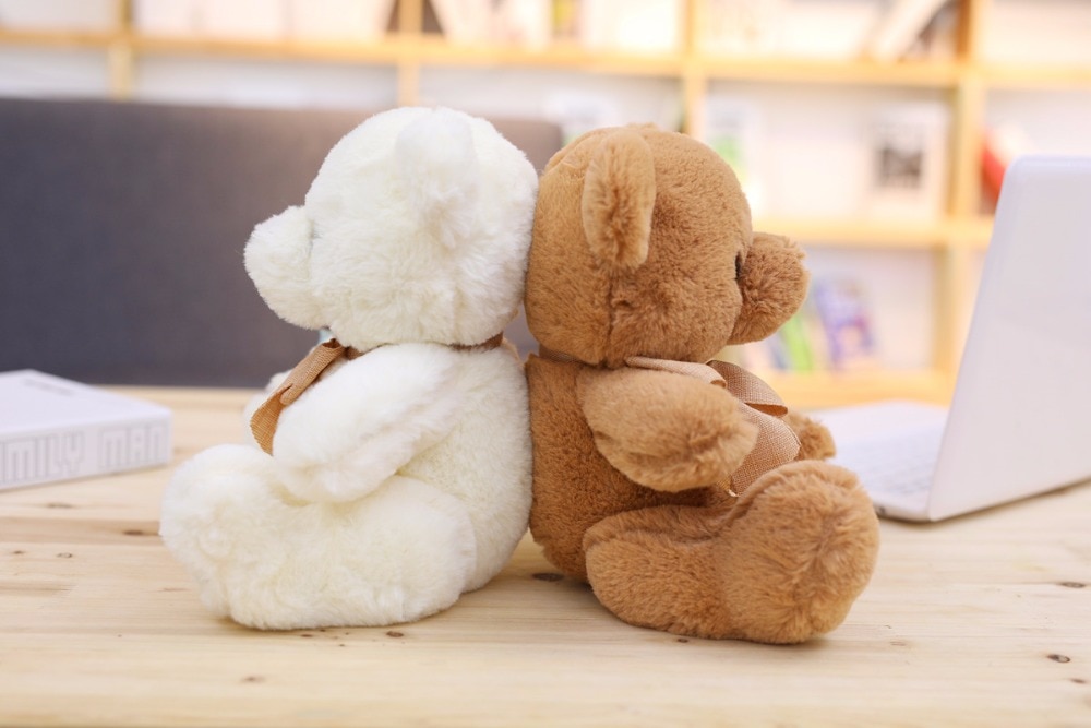 Babiqu 1pc 20cm Lovely Teddy Bear Plush Toy Kawaii Toys for Children Stuffed Cartoon Animal Dolls Kids Cute Birthday Gift