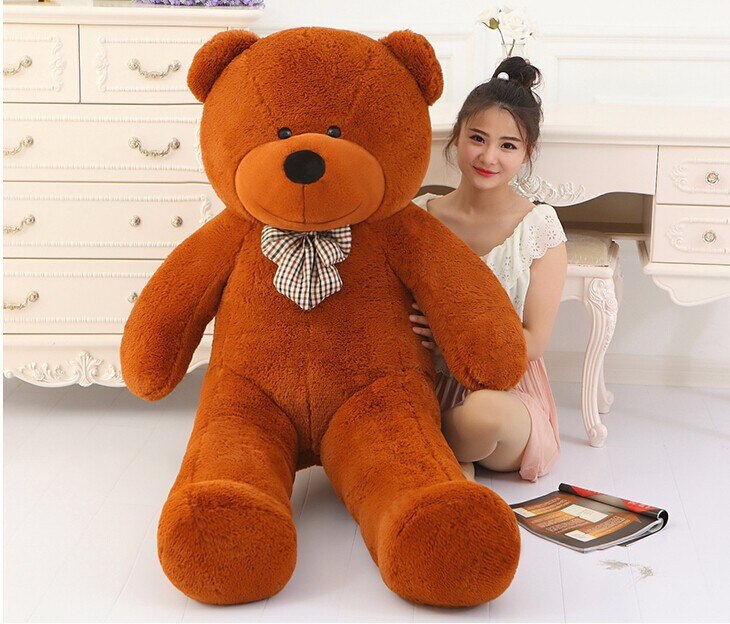 Large Size 80cm Stuffed Teddy Bear Plush Toy Big Embrace Bear Doll Lovers/Christmas Gifts Birthday gift