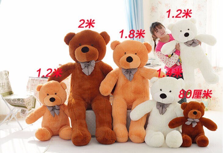 Large Size 80cm Stuffed Teddy Bear Plush Toy Big Embrace Bear Doll Lovers/Christmas Gifts Birthday gift