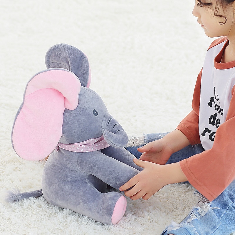 Singing Elephant Soft Plush Toy