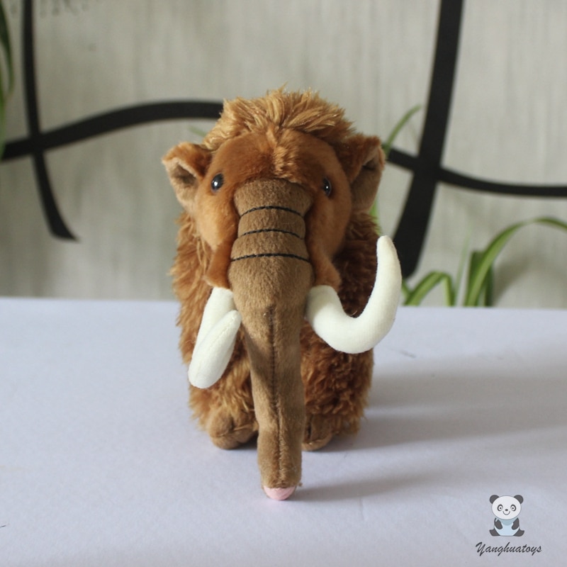 Nice Toys Real Life Plush Mammoth Doll Soft Stuffed Animals Present Elephant Model Good Quality Birthday Gifts Shops