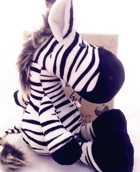 35cm 50cm Germany jungle brother zebra Cute plush toy doll for birthday gift 1pcs