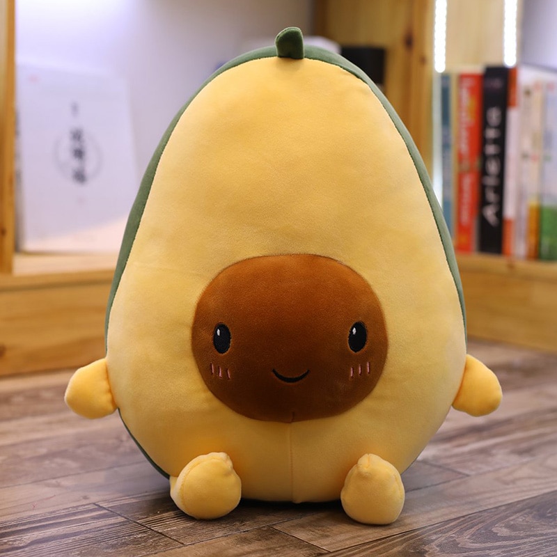 30-60CM Cute Avocado Stuffed Plush Toy Filled Doll Cushion Pillow Child Child Christmas Gift Girl Baby Girl Plant Toys