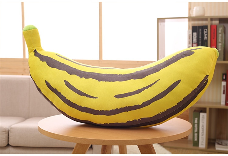 20-130CM Soft Giant Creative Banana Plush Doll Pillow Sofa Cushion Stuffed Fruit Plush Toys Funny Birthday Gift for Kids Baby