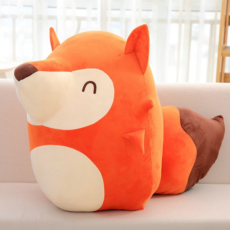 wholesale stuffed plush orange fox doll birthday gift for Chlidren 20-40cm New Style toy Cartoon fat fox plush toys
