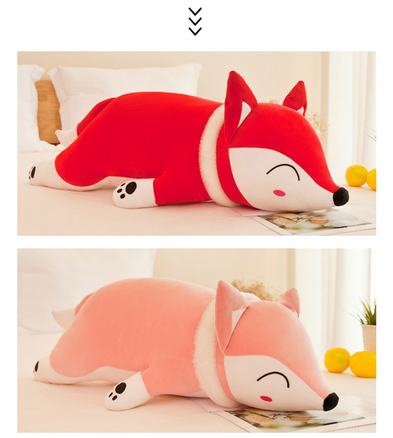 35/50cm Kawaii Dolls Stuffed Animals & Plush Toys for Girls Children Toys Plush Pillow Fox Stuffed Animals Soft Toy Doll gifts